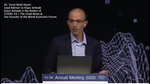 Dr. Harari Top Advisor to Klaus Schwab: Humans are Hackable Animals, must not be allowed Free Will