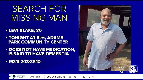 Family hosts search for missing Omaha man on Wednesday