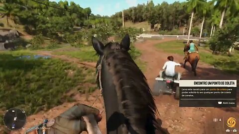 Fúria na Estrada - Realize uma eliminação de veíclo com machete enquanto cavalga - Far Cry 6