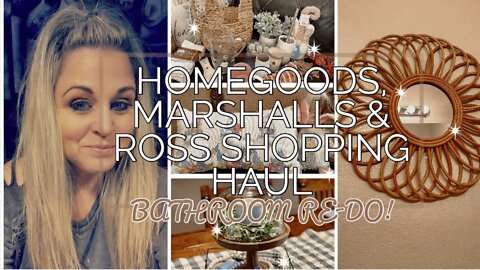 Huge Homegoods/Marshalls/Ross Shopping Haul