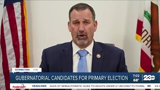 Gubernatorial candidates for primary election