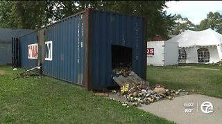 Arson suspected in fire that destroyed food for the poor in church's storage container