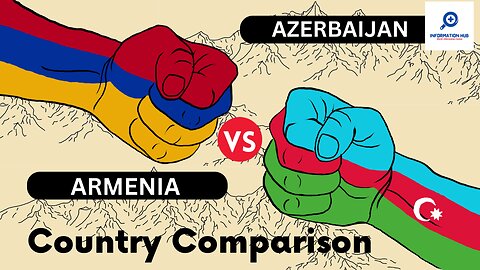 Azerbaijan vs Armenia - Country Comparison 2023 l Information Hub