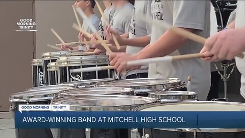 Mitchell High School drumline makes history competing in Indoor World Percussion Championships