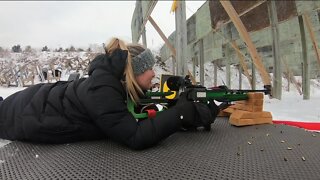 Skiers give biathlon a try at McMiller Sports Complex