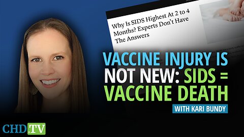 Vaccine Injury Is Not New — SIDS = Vaccine Death