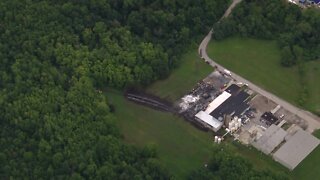 WATCH: Large fire breaks out at Lake County chemical plant