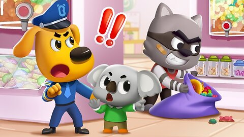 Dangerous Friends | Safety Tips | Police Cartoons | Cartoon for Kids | Sheriff Labrador | BabyBus