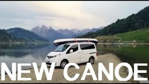 We bought a canue in Switzerland!