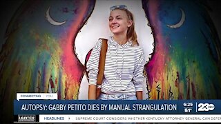 Autopsy: Gabby Petito killed by manual strangulation