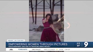 Local photographers use same dress to empower women