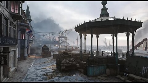 Call of Duty WW2 Multiplayer map Dunkirk Gameplay