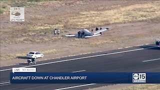 Officials investigating mid-air collision between plane and helicopter in Chandler