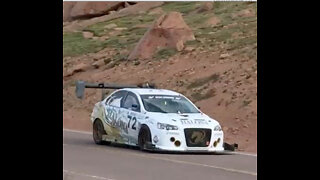 Boyd Mitsubishi Evolution X @ PPIHC 2021, Practice @ Bottomless Pit