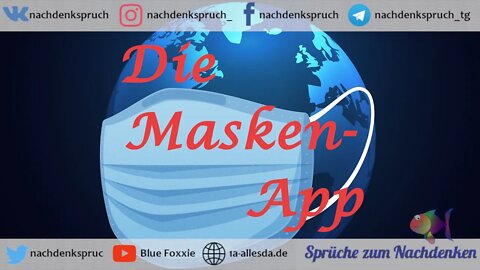 Die #Masken-App 😷📲