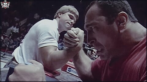 Crazy Oldschool Armwrestling Motivation