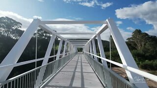 New $1.5 Million Genoa Pedestrian Bridge 20 May 2022