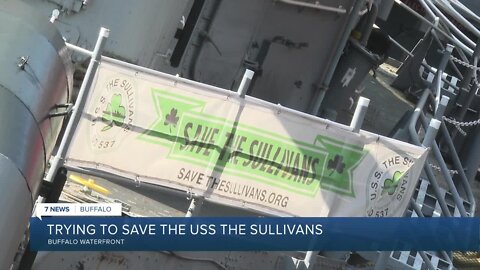 City leaders share next steps to save the USS The Sullivans along Buffalo's waterfront