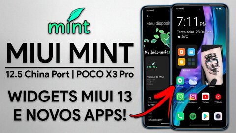 MIUI MintBSGT v12.5 Chinese Port para POCO X3 PRO! | Android 11 | POCO F3 Port for Poco X3 Pro