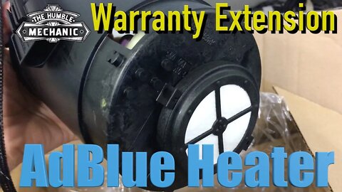 VW Adblue Heater Warranty Extension
