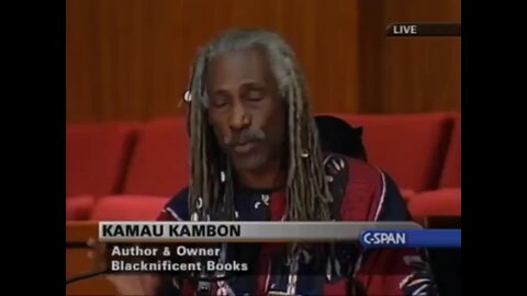 Kamau Kambon Wants to Exterminate white people