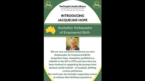 Introduction to our new Ambassador of Empowered Birth - Jacqueline Hope