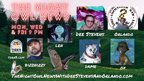 Night Owl News With Dee Stevens, Orlando, Dame, Ox & Bizznizzy 'Game Night'--10/25/2023