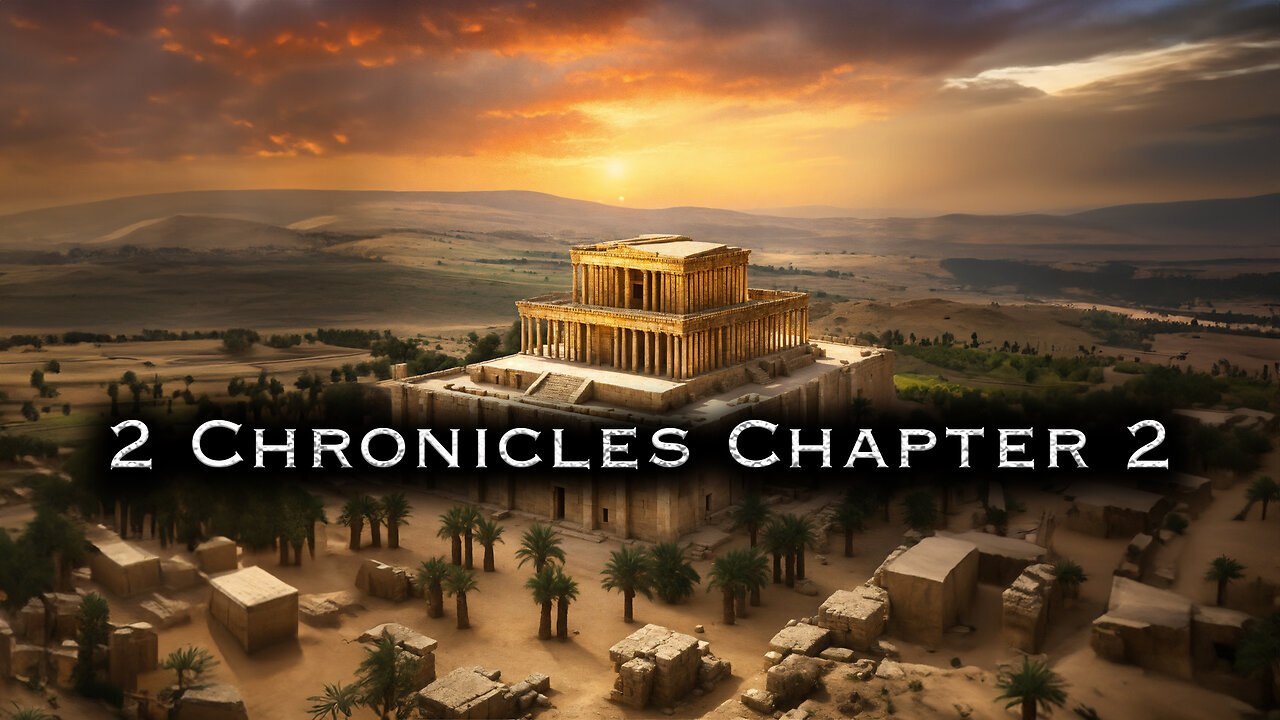 2 Chronicles Chapter 02 | Pastor Anderson