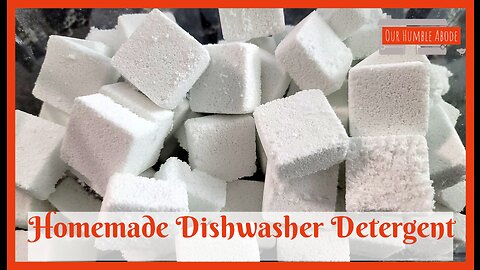 Homemade Dishwasher Detergent