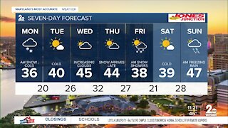 WMAR-2 News Weather at 11