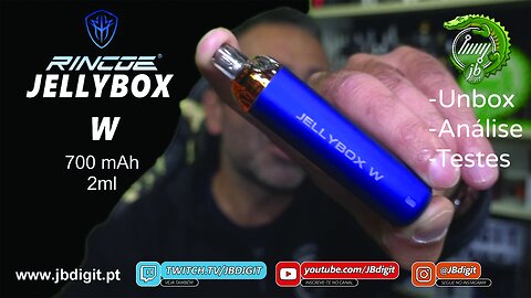 [PT] Rincoe Jellybox W - 700mAh 2ml - Pod? Aio? - até me falta o ar....