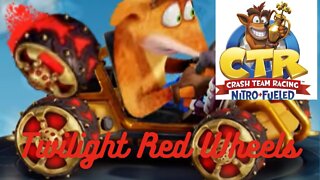Twilight Red Wheels Gameplay - Crash Team Racing Nitro-Fueled