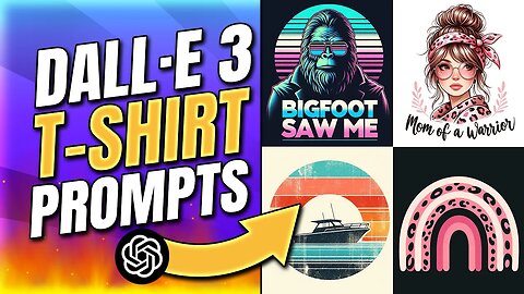 🤖10 T-Shirt Design Prompts for DALL·E 3