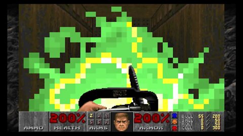 Doom 2: The Master Levels - Map 21 (Secret Level): Bad Dream (teeth.wad)
