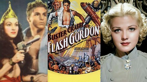 FLASH GORDON (1936) Buster Crabbe, Jean Rogers & Charles Middleton | Sci-Fi, Serial | COLORIZED