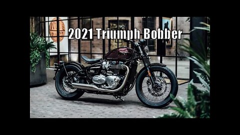2021 Triumph Bonneville Bobber
