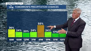 Southeast Wisconsin weather: Morning showers & humid, hot Wednesday