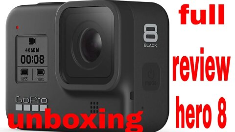 GoPro HERO8 Black - Waterproof Action Camera with Touch Screen 4K Ultra HD Video 12MP Photos