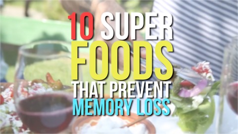 10 Super foods that prevent memory loss