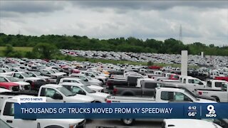 Thousands of trucks moved from Kentucky Speedway