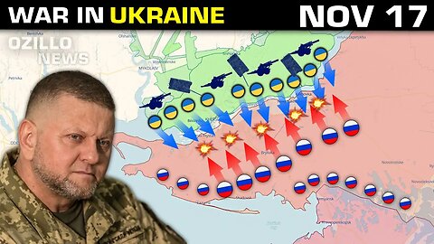 17 NOV: The key to Crimea! Ukrainian Army Surrounds Russians from All Sides in Kherson!