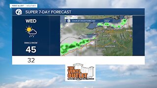 7 First Alert Forecast 12pm Update, Wednesday, November 3