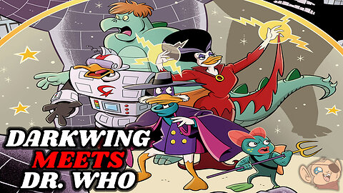Darkwing Duck and the Justice Ducks Team Up with Dr. Who