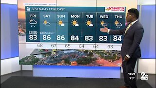 WMAR-2 News Weather at 11