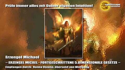 Erzengel Michael - FORTGESCHRITTENE 5 DIMENSIONALE GESETZE