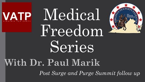 Post Surge and Purge follow-up with Dr. Paul Marik