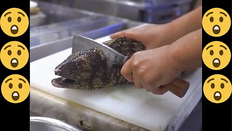 Controversial Cuisine: The Preparation of Eel Sashimi😯😨