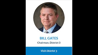 Maricopa County, AZ Board of Supervisors chairman, Bill Gates (Wednesday, November 9th)