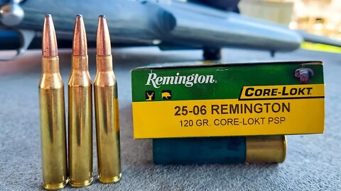 25-06 the Ultimate Deer Cartridge? | Bullet Drop Demonstrated and Explained | Remington Core-Lokt