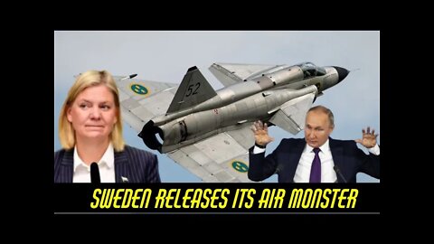 Russia panic ! It turns out that Sweden has a terrible fighter " SAAB 37 vigen "